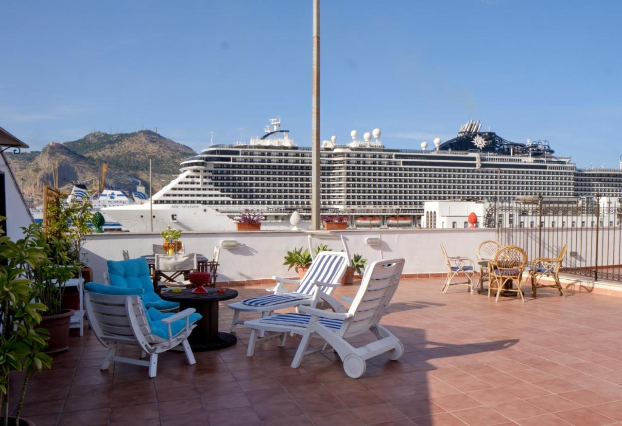 Attico Con Terrazza Sul Porto Apartment ปาแลร์โม ภายนอก รูปภาพ